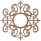 Ekena Millwork Dijon Wood Fretwork Pierced Ceiling Medallion, Wood (Paint Grade), 16"OD x 5 1/4"ID x 3/8"T CMWP16X16X0375DIMF - alternate 2